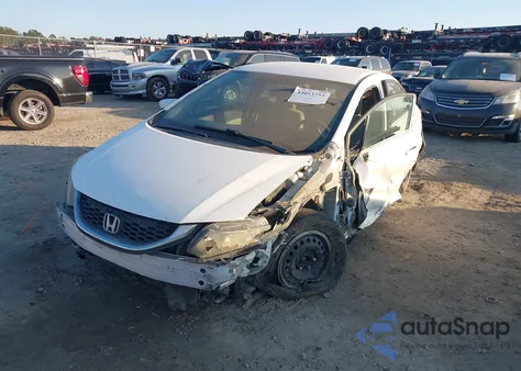 2015 Honda Civic Lx z USA, uszkodzony, nr VIN 19XFB2F53FE091381